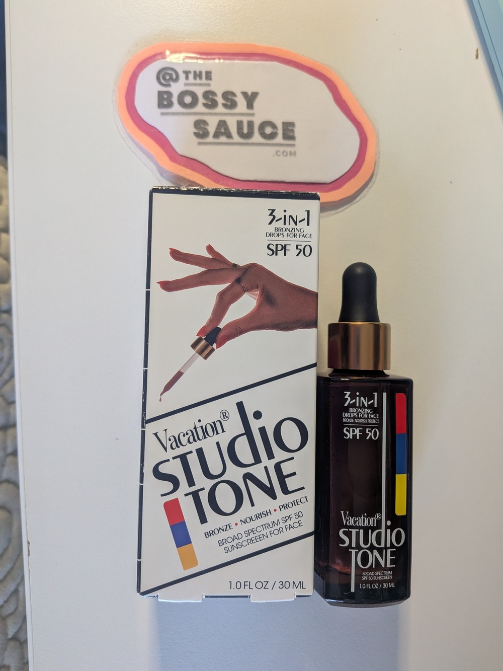 Vacation Studio Tone 3-In-1 Bronzing Drops SPF 50 NWT 30 ML